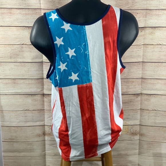 Urban Pipeline Unisex Flag Tank Top - Picture 2 of 3